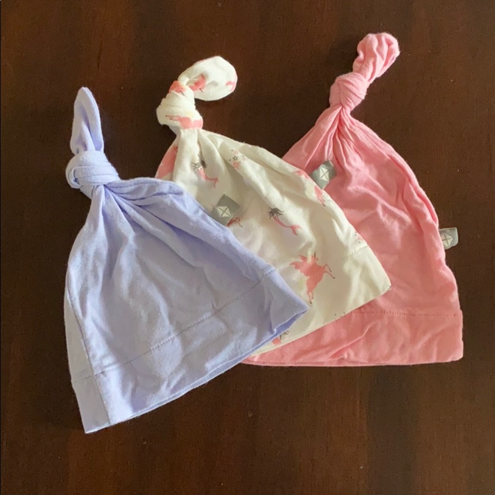 Kyte Baby knotted cap set of 3 - Mythical